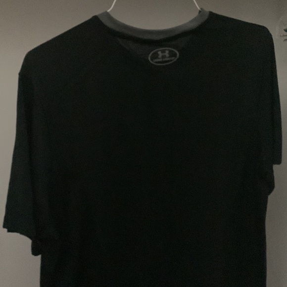 Brown University Men’s Size XL Under Armour Threadborne Heatgear Shirt Black - Picture 5 of 5